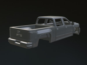 2018 GMC Sierra Denali 3D Print Model