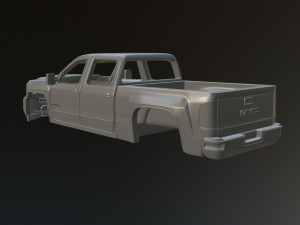 2018 GMC Sierra Denali 3D Print Model