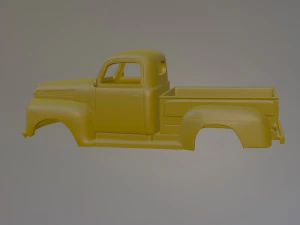 1948 Classic American Truck 3D Print Model
