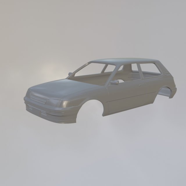 1989 Toyota Corolla GT Modèles 3D en vedette .c4d .max .obj .3ds .fbx .stl .blend 
