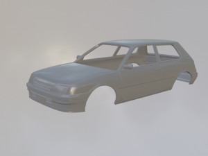 1989 Toyota Corolla GT 3D-printmodel