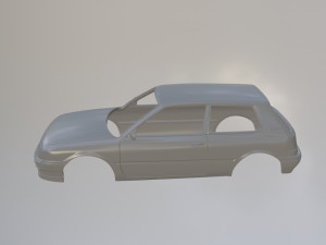 1989 Toyota Corolla GT Modèles 3D en vedette