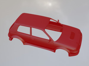 1989 Toyota Corolla GT Custom 3D Print Model