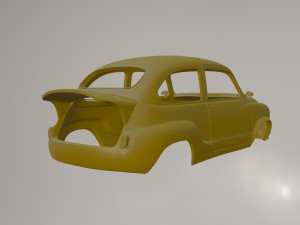 Abarth 1000 TC Modelo de impresión 3D