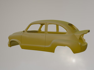 Abarth 1000 TC Modelo de impresión 3D