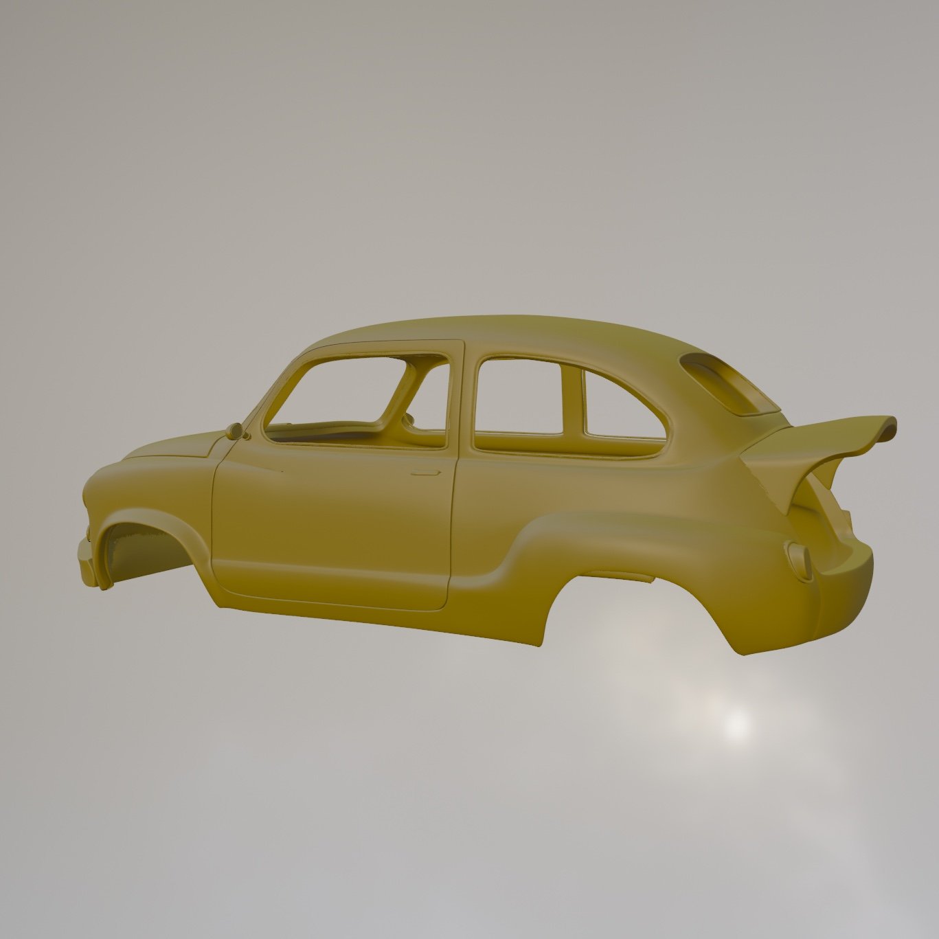 Abarth 1000 TC 3D Print Model in Vehicle 3DExport