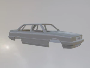 Audi 80 B2 3D Print Model