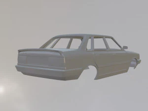 Audi 80 B2 3D Print Model