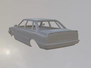 Audi 80 B2 3D Print Model