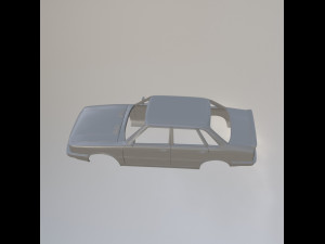 Audi 80 B2 Modèles 3D en vedette
