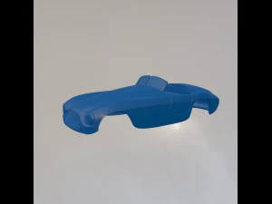 फेरारी 166मिमी 3D प्रिंट मॉडल