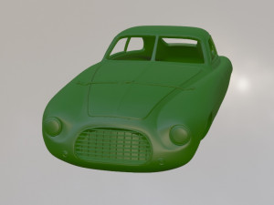 Ferrari 166mm Touring Super Leggera Model Cetak 3D