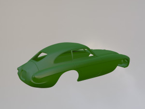 Ferrari 166mm Touring Super Leggera Model Cetak 3D