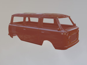 Fiat 600 T 3D Print Model