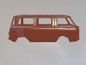 Fiat 600 T 3D Print Model