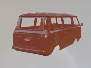Fiat 600 T 3D Print Model