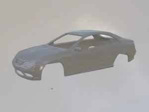 Мерседес Бенц C55 АМГ 3D Принт Модель