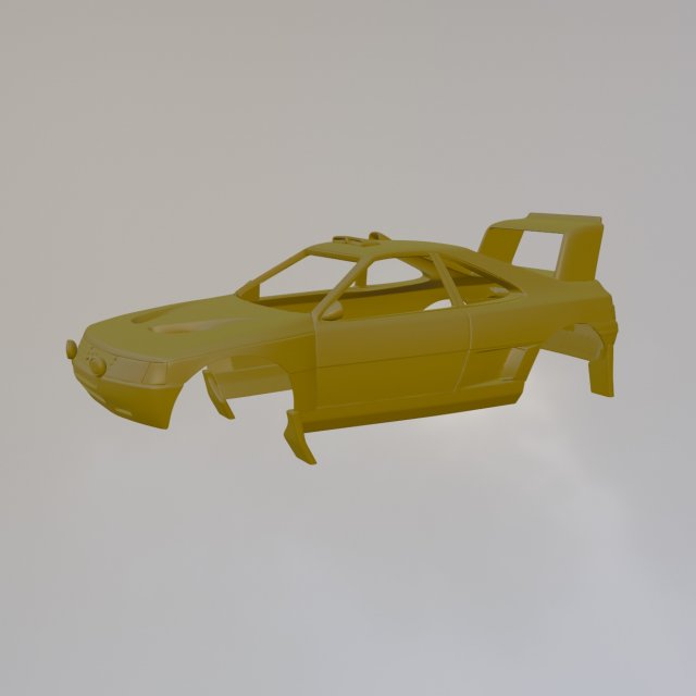 Peugeot 405 T16 Grand Raid Modelo de Impressão 3D .c4d .max .obj .3ds .fbx .stl .blend 