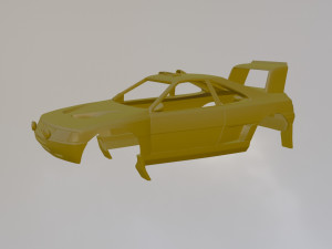 Peugeot 405 T16 Grand Raid 3D Print Model