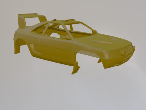 Peugeot 405 T16 Grand Raid Modelo de Impressão 3D