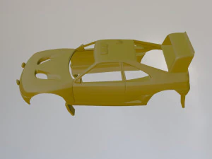 Peugeot 405 T16 Grand Raid 3D Print Model