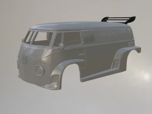 Фольксваген Т1 W12 3D Принт Модель