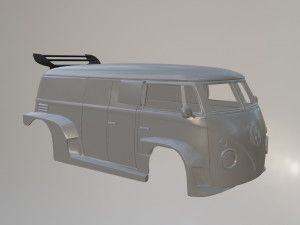 Volkswagen T1 W12 Modello di stampa 3D