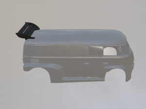 Volkswagen T1 W12 Modello di stampa 3D