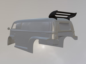 Volkswagen T1 W12 Modello di stampa 3D