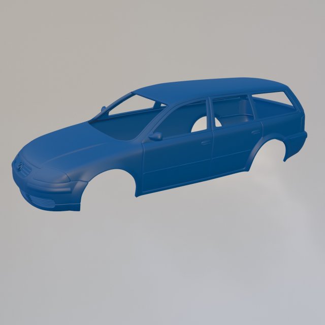 Volkswagen Passt 55 Variant 3D 프린트 모델 .c4d .max .obj .3ds .fbx .stl .blend 