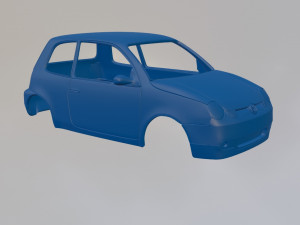Volkswagen Lupo Model Cetak 3D