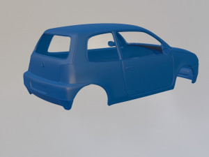 Volkswagen Lupo Model Cetak 3D