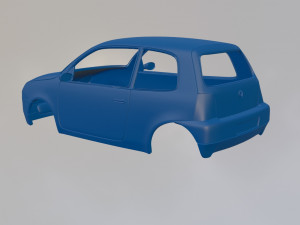 Volkswagen Lupo Model Cetak 3D