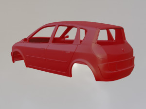 Renault Scenic MK2 3Dプリントモデル