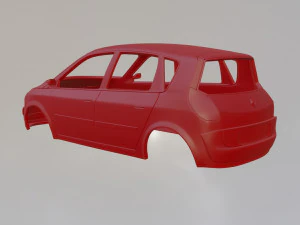 Renault Scenic MK2 3D Print Model