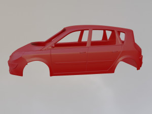 Renault Scenic MK2 3Dプリントモデル