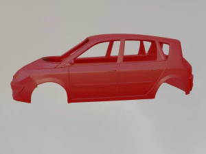Renault Scenic MK2 3D Print Model