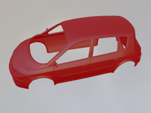 Renault Scenic MK2 3Dプリントモデル