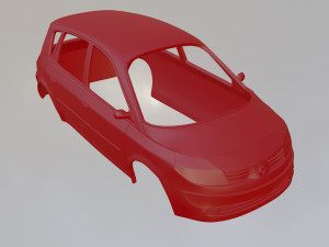 Renault Scenic MK2 3Dプリントモデル