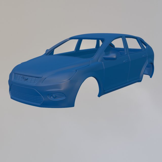 European Focus MK2 LV 3D प्रिंट मॉडल .c4d .max .obj .3ds .fbx .stl .blend 