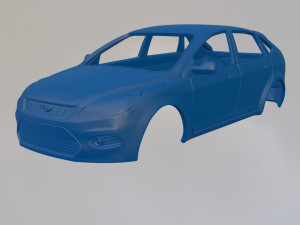 European Focus MK2 LV 3D Print Model