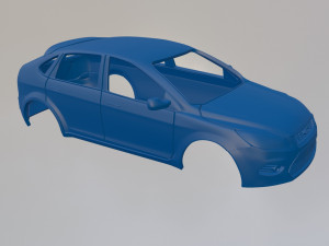 European Focus MK2 LV 3D प्रिंट मॉडल