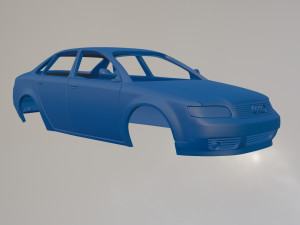 Audi A4 B6 Modello di stampa 3D