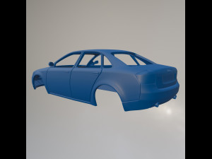 Audi A4 B6 Modello di stampa 3D