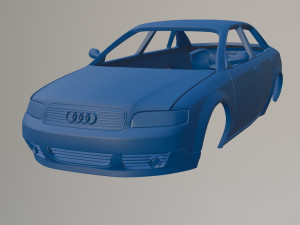 Audi A4 B6 Modello di stampa 3D
