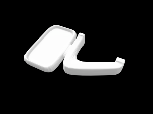 Collection of side mirrors for Hotwheels diecast Model Cetak 3D