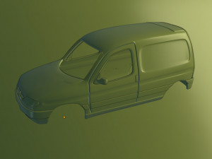 Citroen Berlingo 3D 프린트 모델