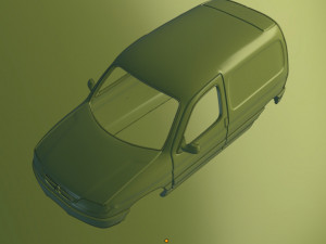 Citroen Berlingo 3D 프린트 모델