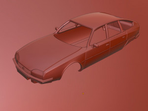 Citroen CX 3D Принт Модель