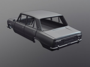 Lada 1200 3D प्रिंट मॉडल